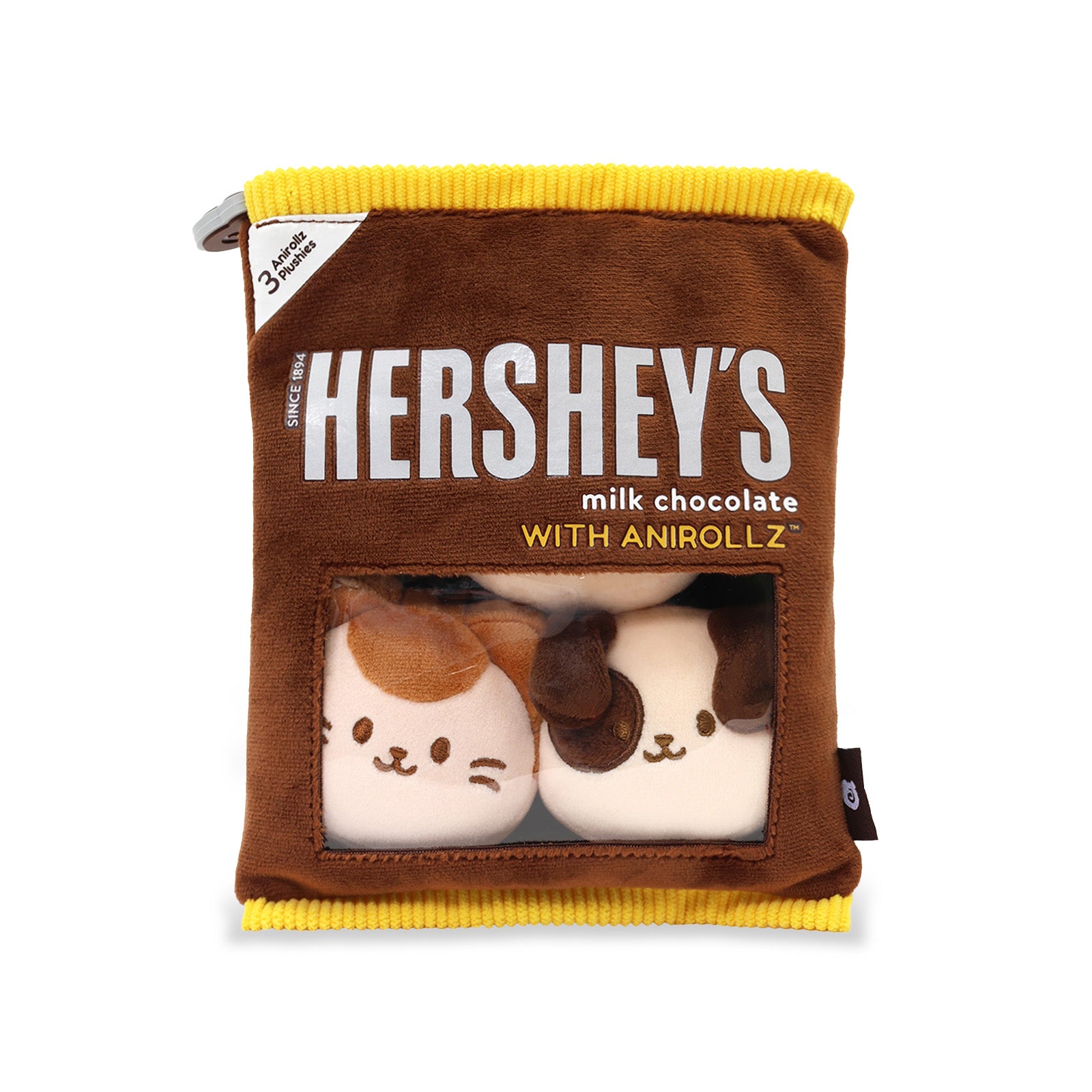 Hershey's Snack Bag – Mini Plush Keychain Set