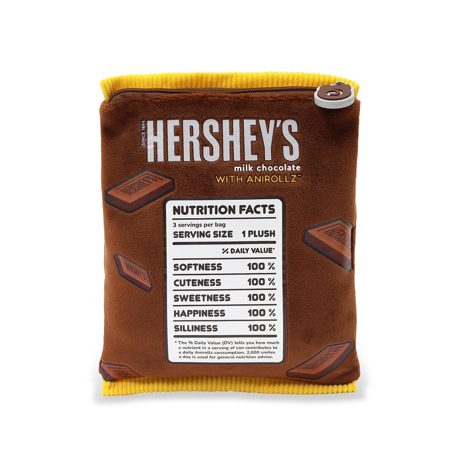 Hershey's Snack Bag – Mini Plush Keychain Set