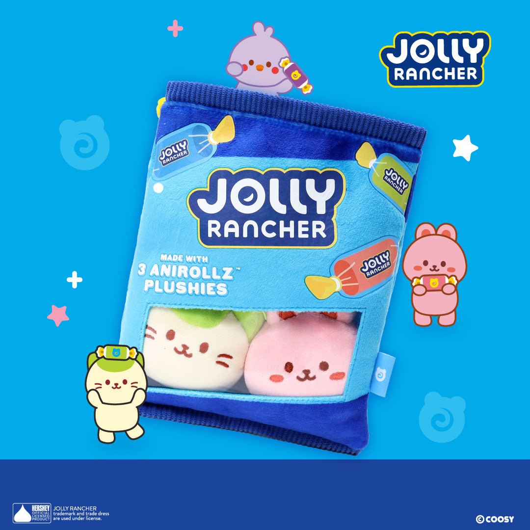 Jolly Rancher Snack Bag – Mini Plush Keychain Set