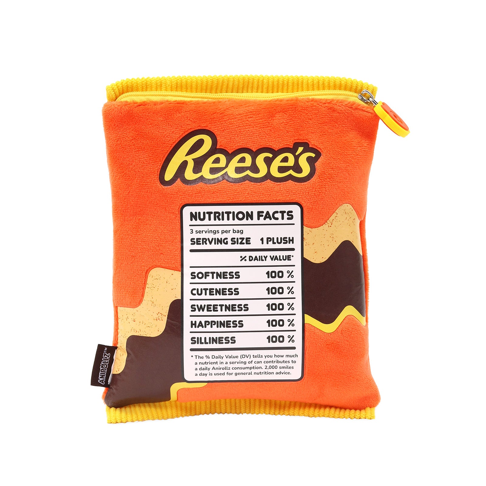 Reese's Snack Bag – Mini Plush Keychain Set