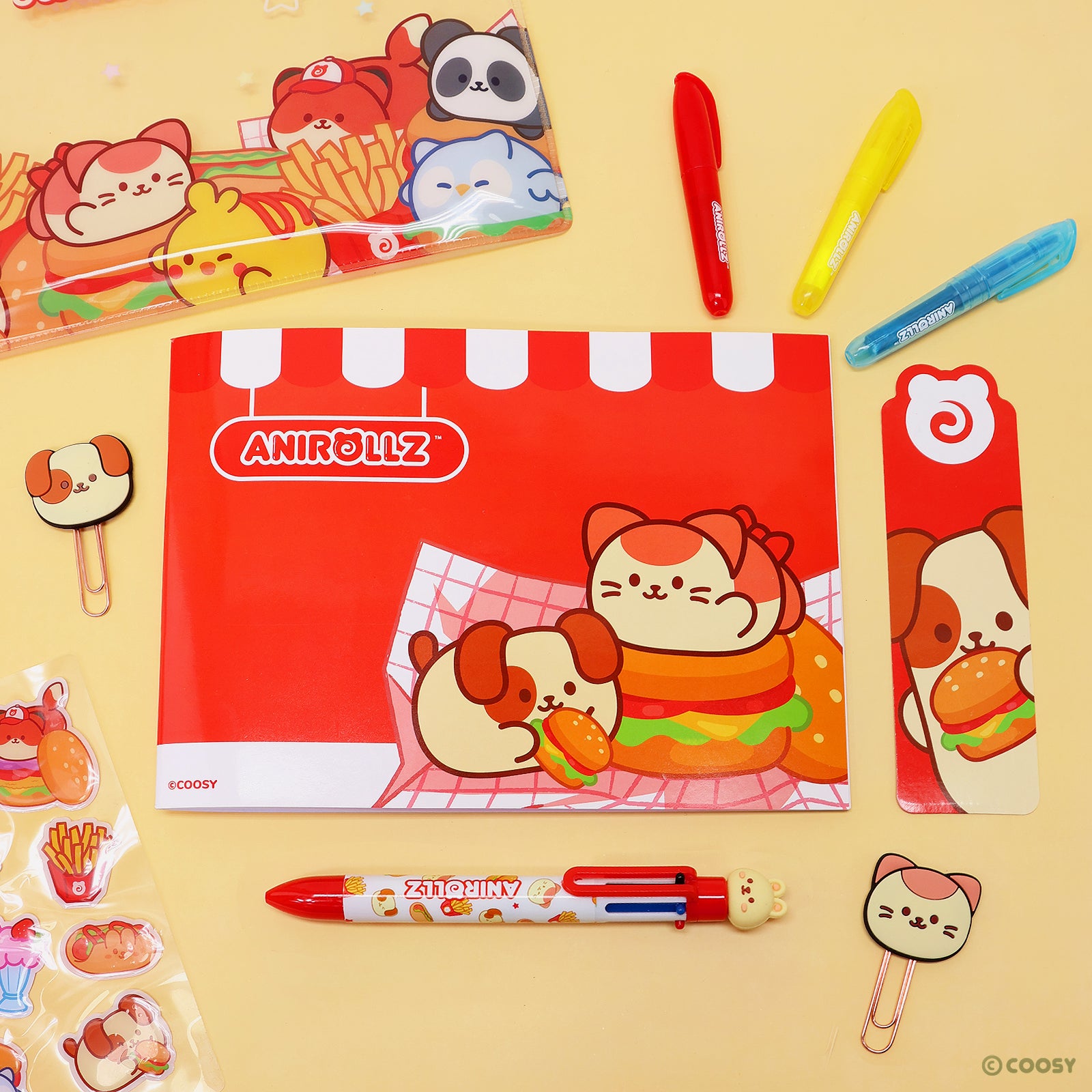 Fast Food Large Stationery Set