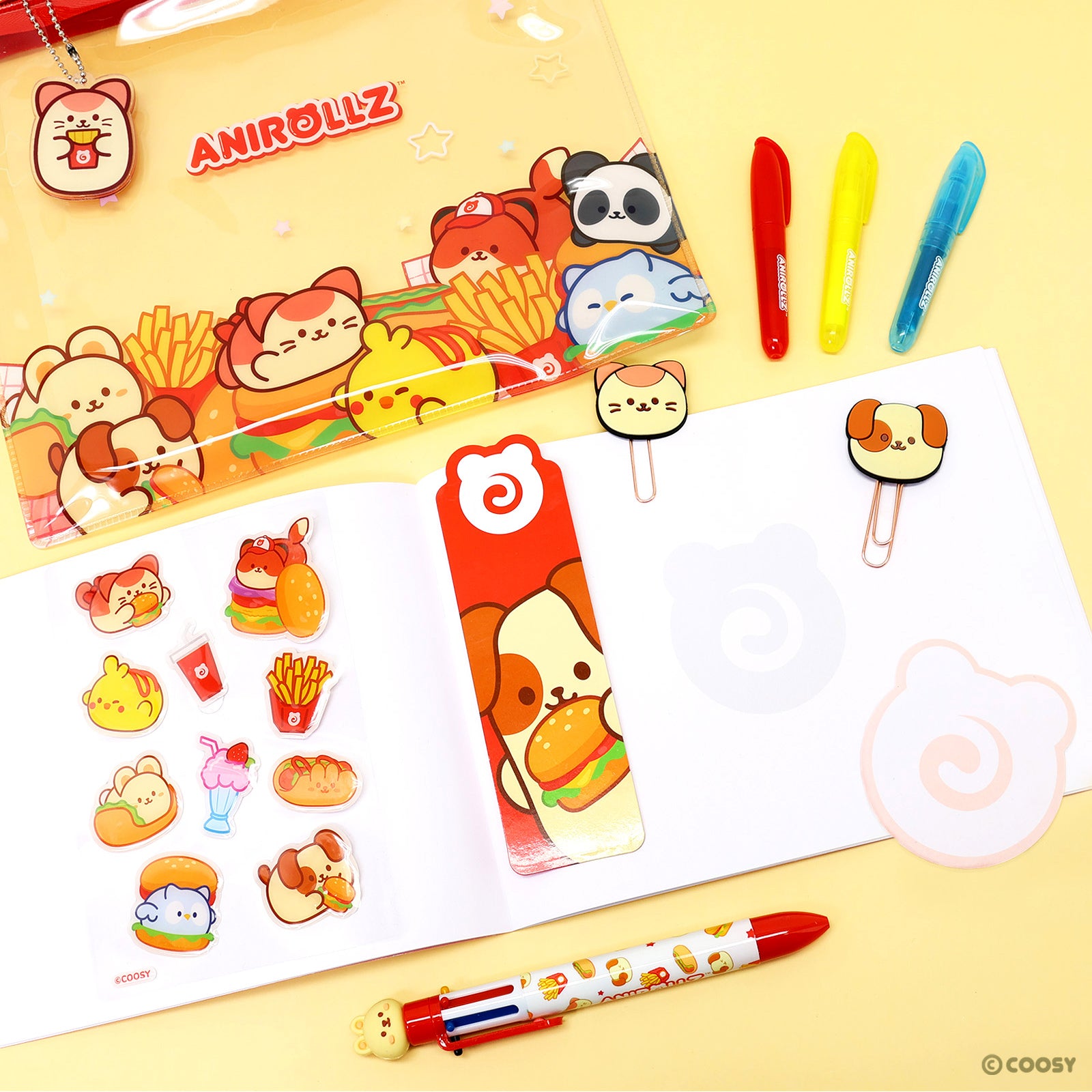 Fast Food Large Stationery Set