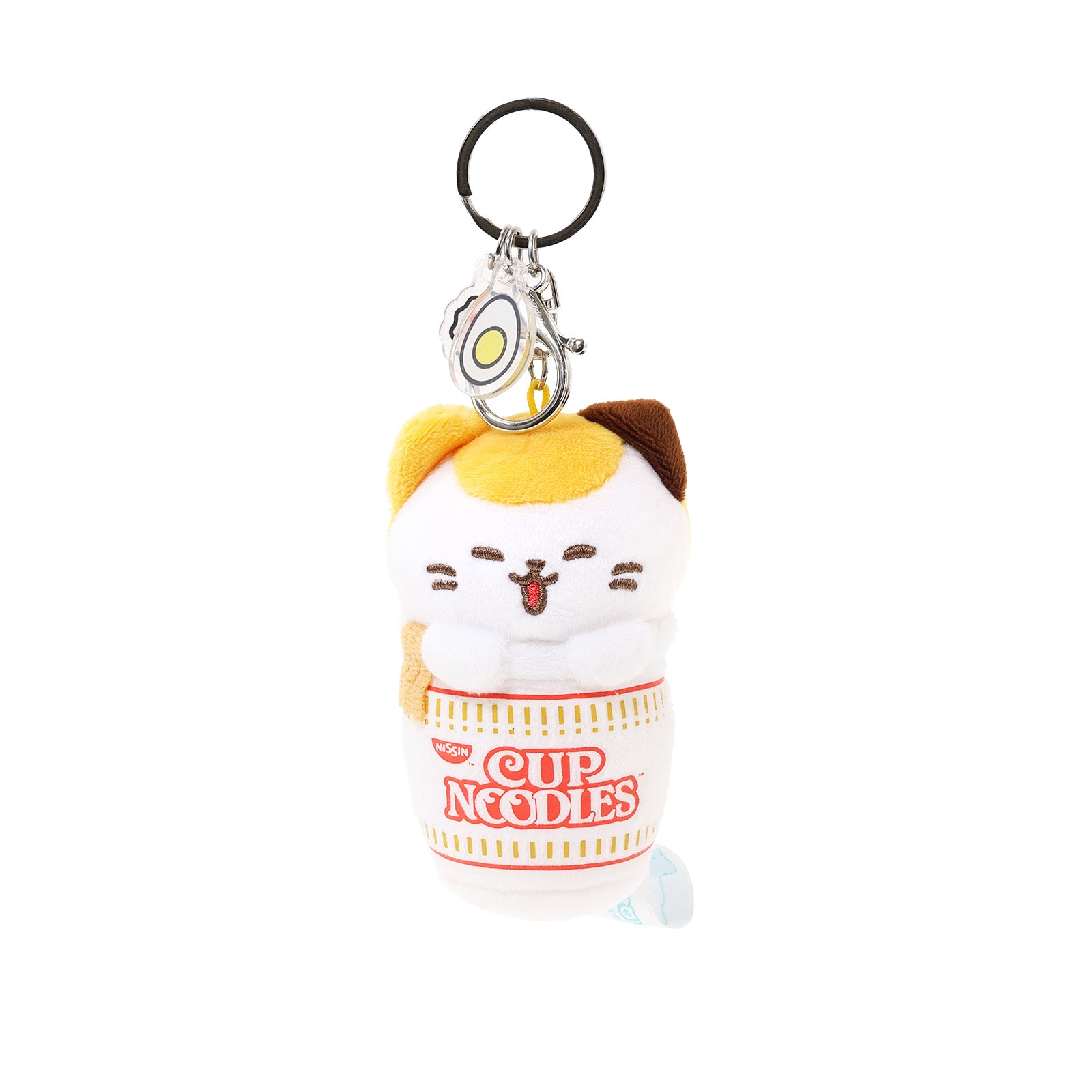 Cup Noodles Kittiroll Plush Charm