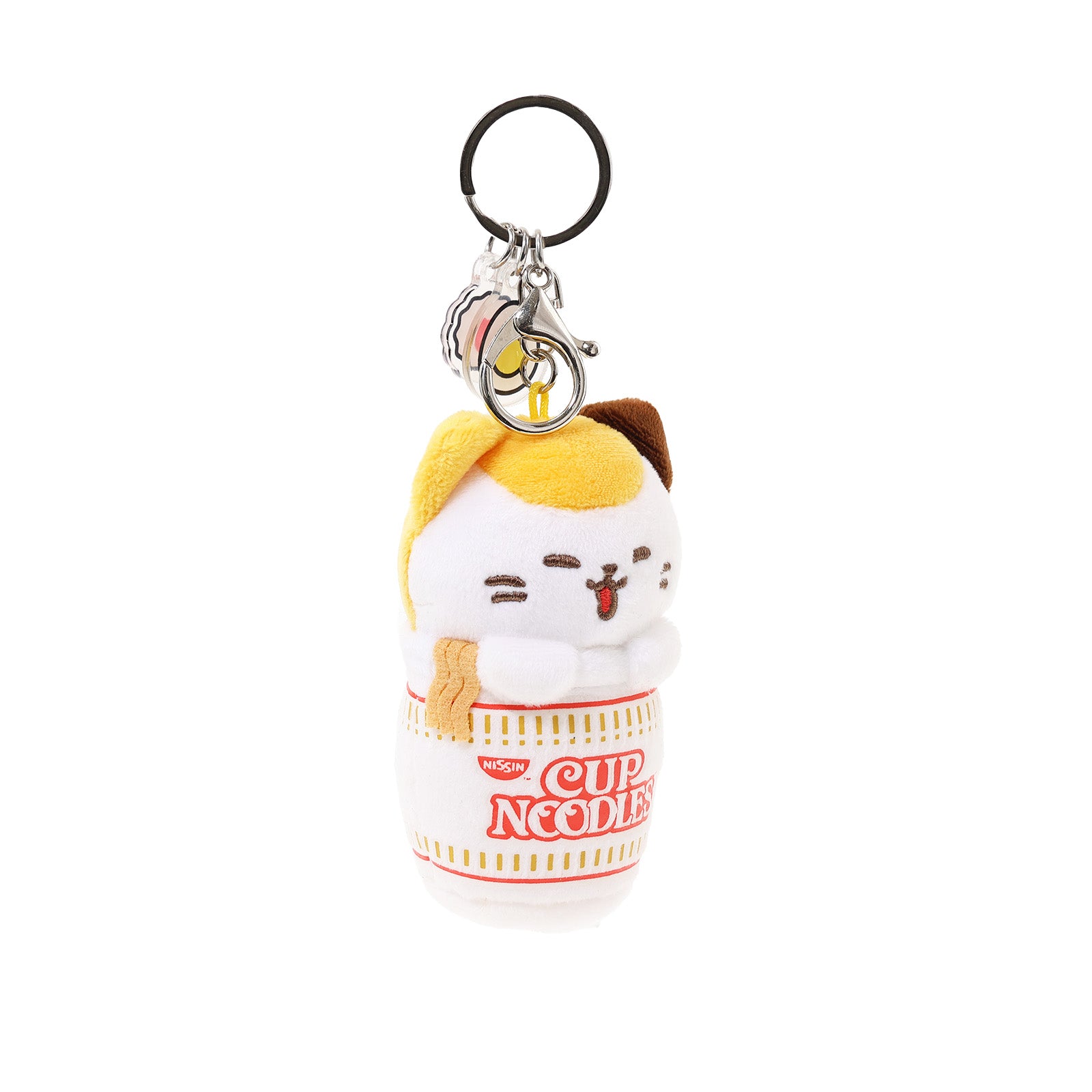 Cup Noodles Kittiroll Plush Charm