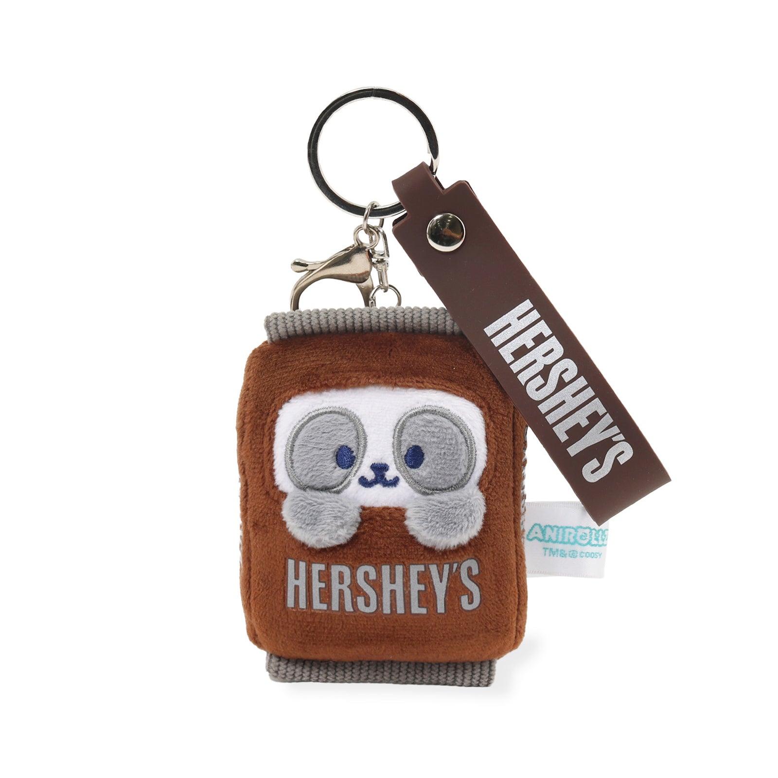Hershey's Milk Chocolate Pandaroll Plush Strap Charm