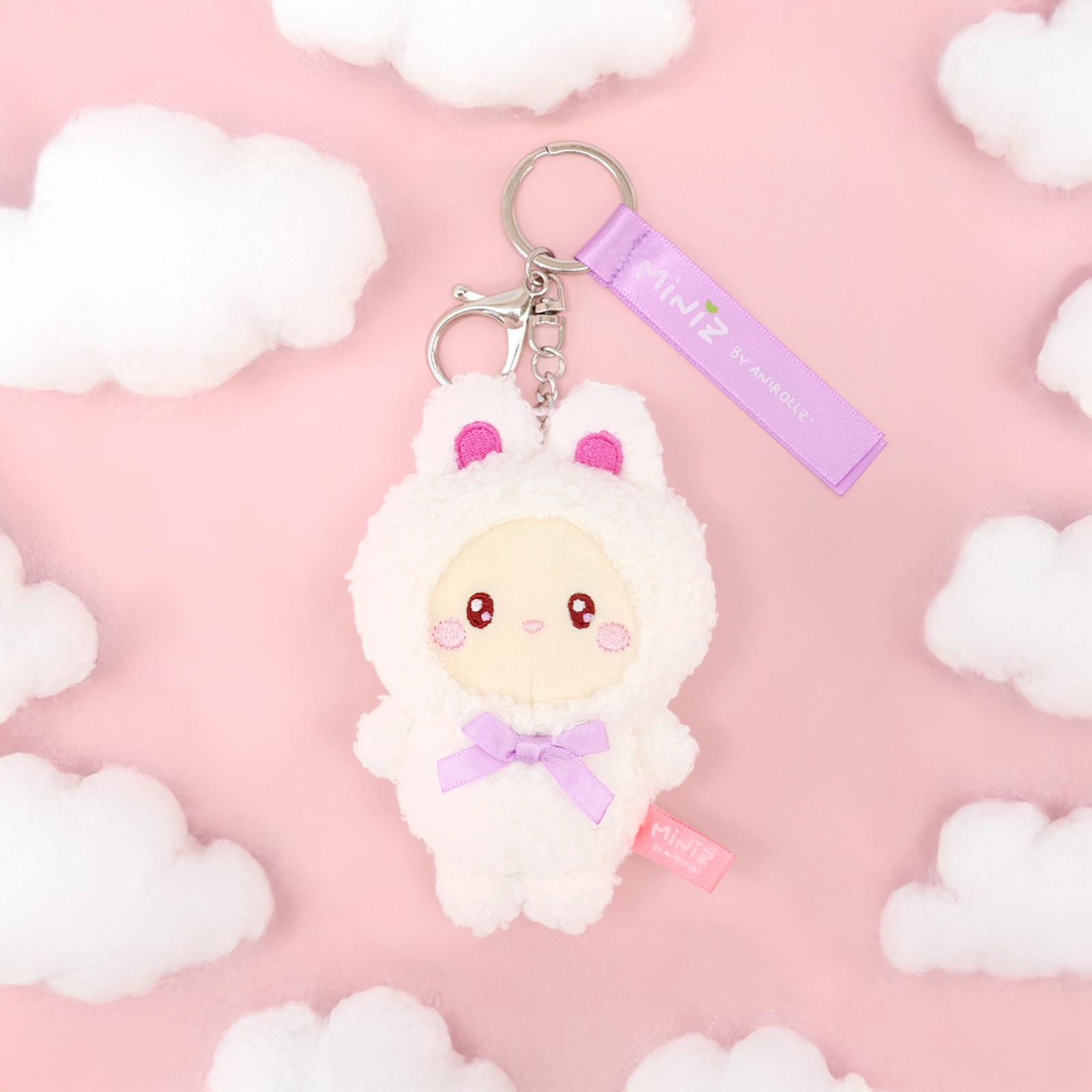 Miniz Bunny Costume Bunniroll Plush Charm