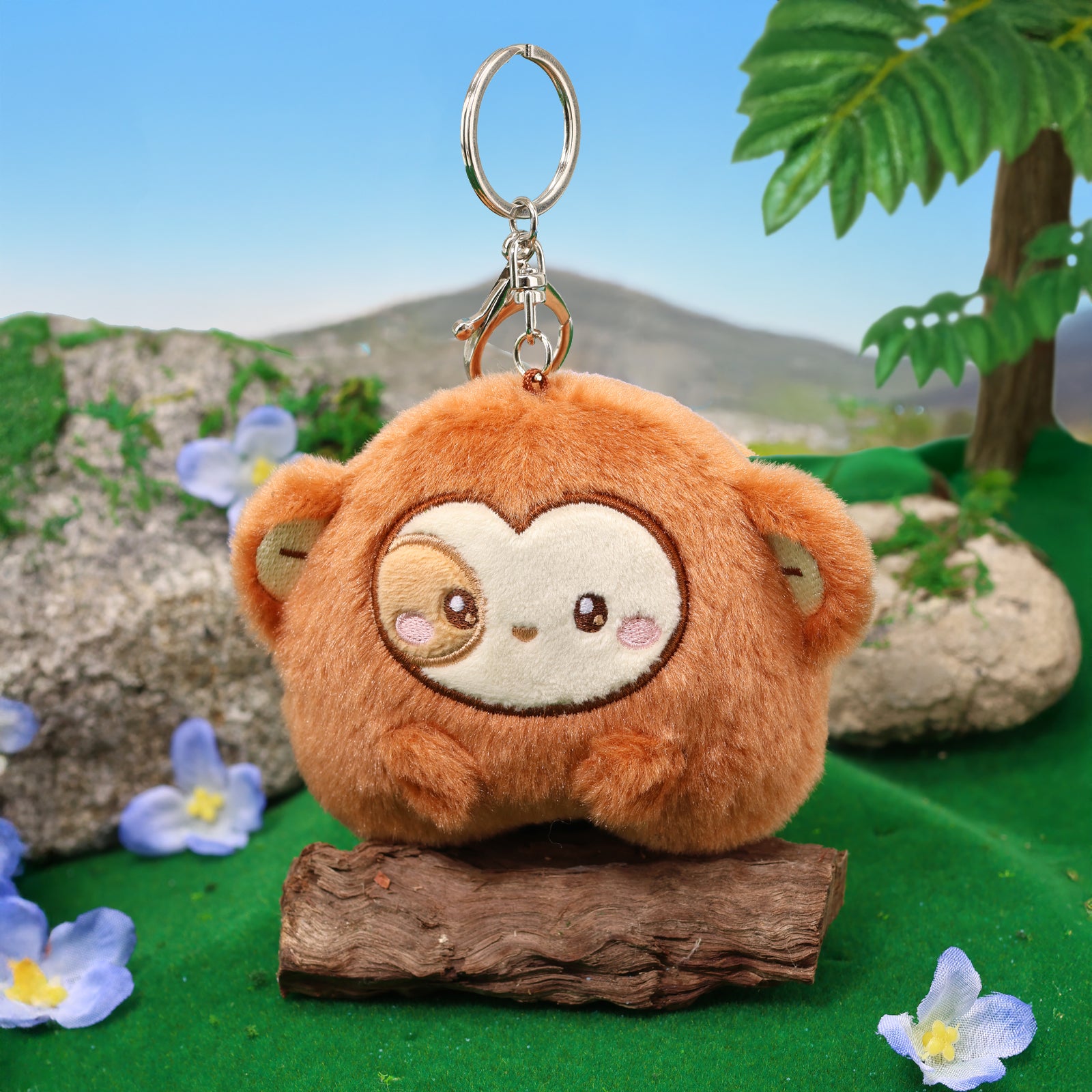 Miniz Monkey Puppiroll Plush Charm