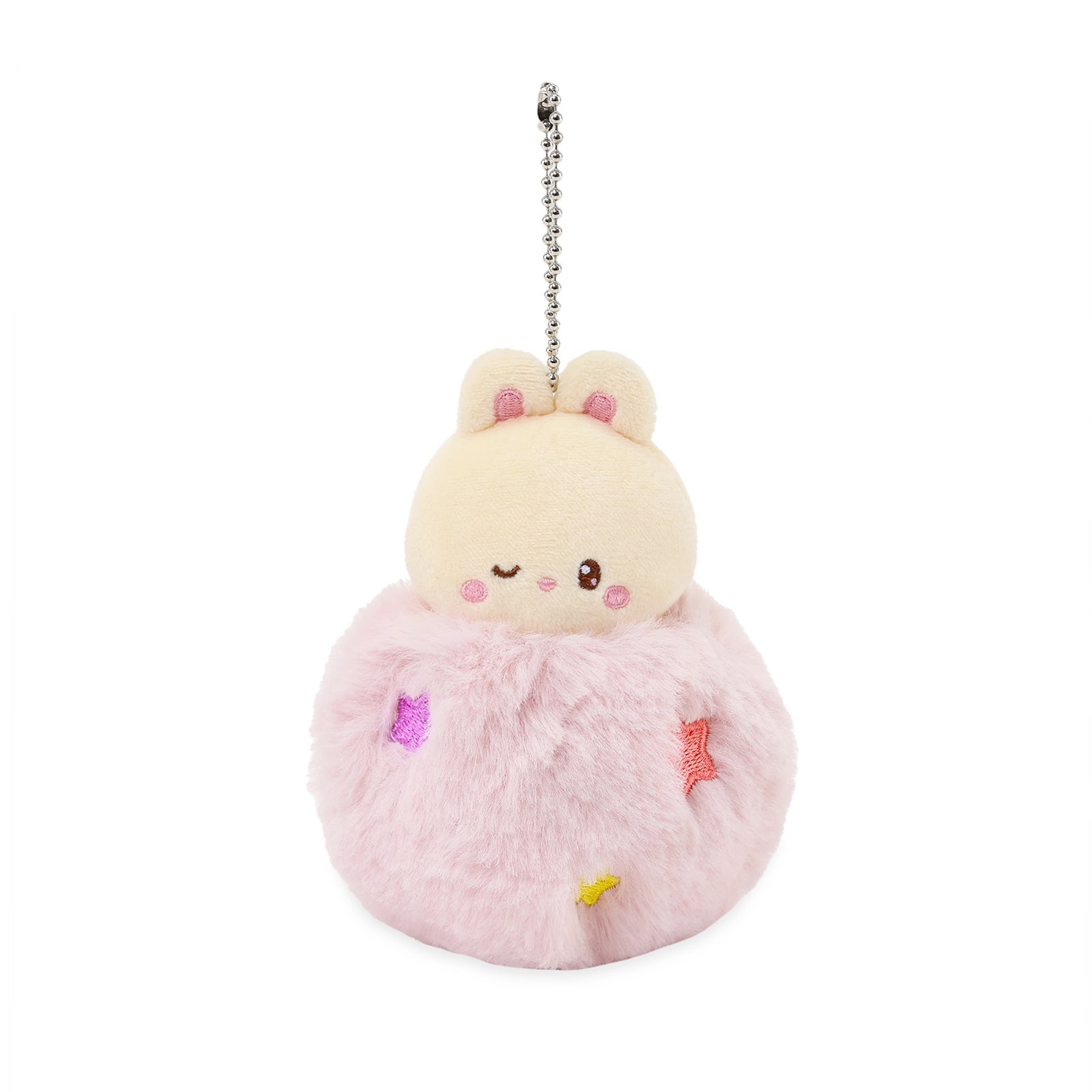 Miniz Fluffy Ball Bunniroll Plush Charm