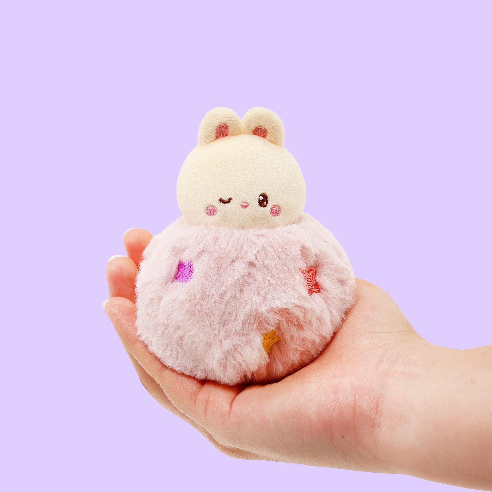 Miniz Fluffy Ball Bunniroll Plush Charm