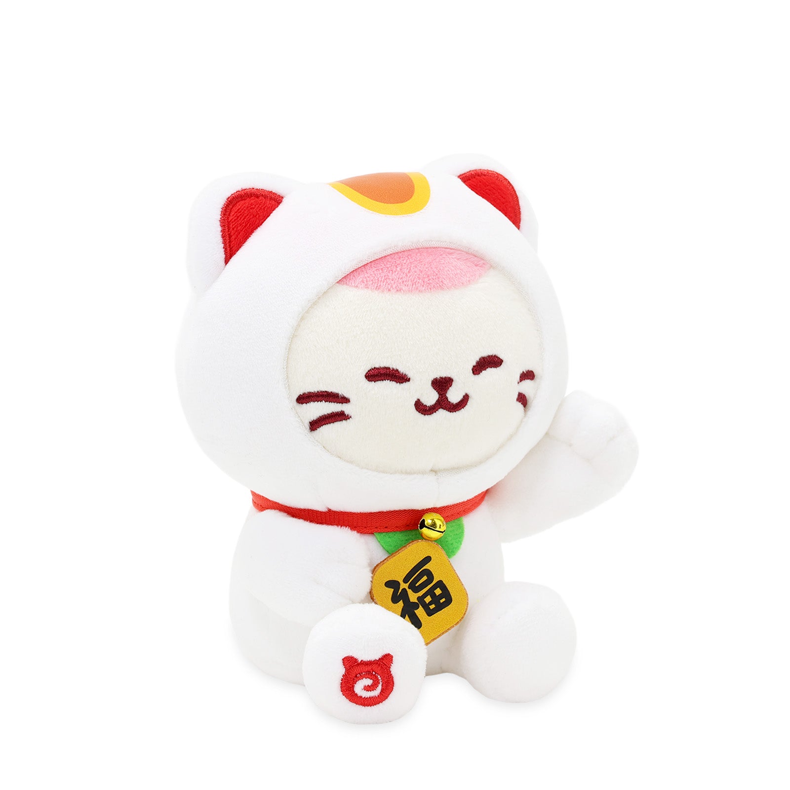 Kittiroll Lucky Cat Small Sitting Plush