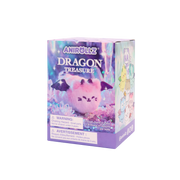 Anirollz Dragon Treasure surprise box side showing kawaii dragon character illustrations