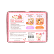 Kittiroll's Cake Shop Miniz by Anirollz DIY kit assembled miniature patisserie diorama packaging box back