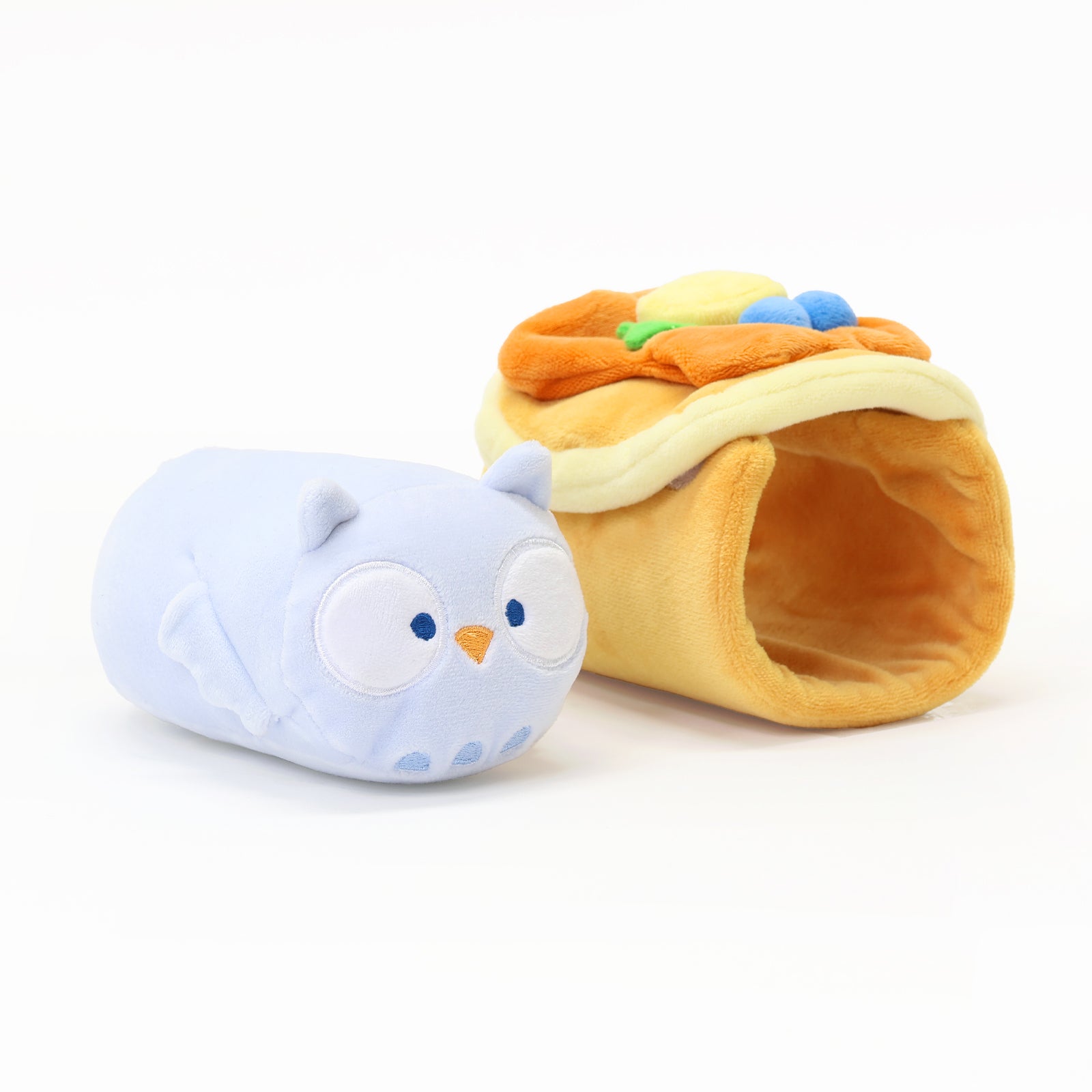 Blueberry Pancake Owlyroll Small Outfitz Plush