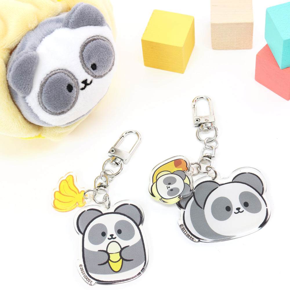 Puppiroll Acrylic Keyring : Classic