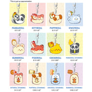 Kittiroll Acrylic Keyring : Classic