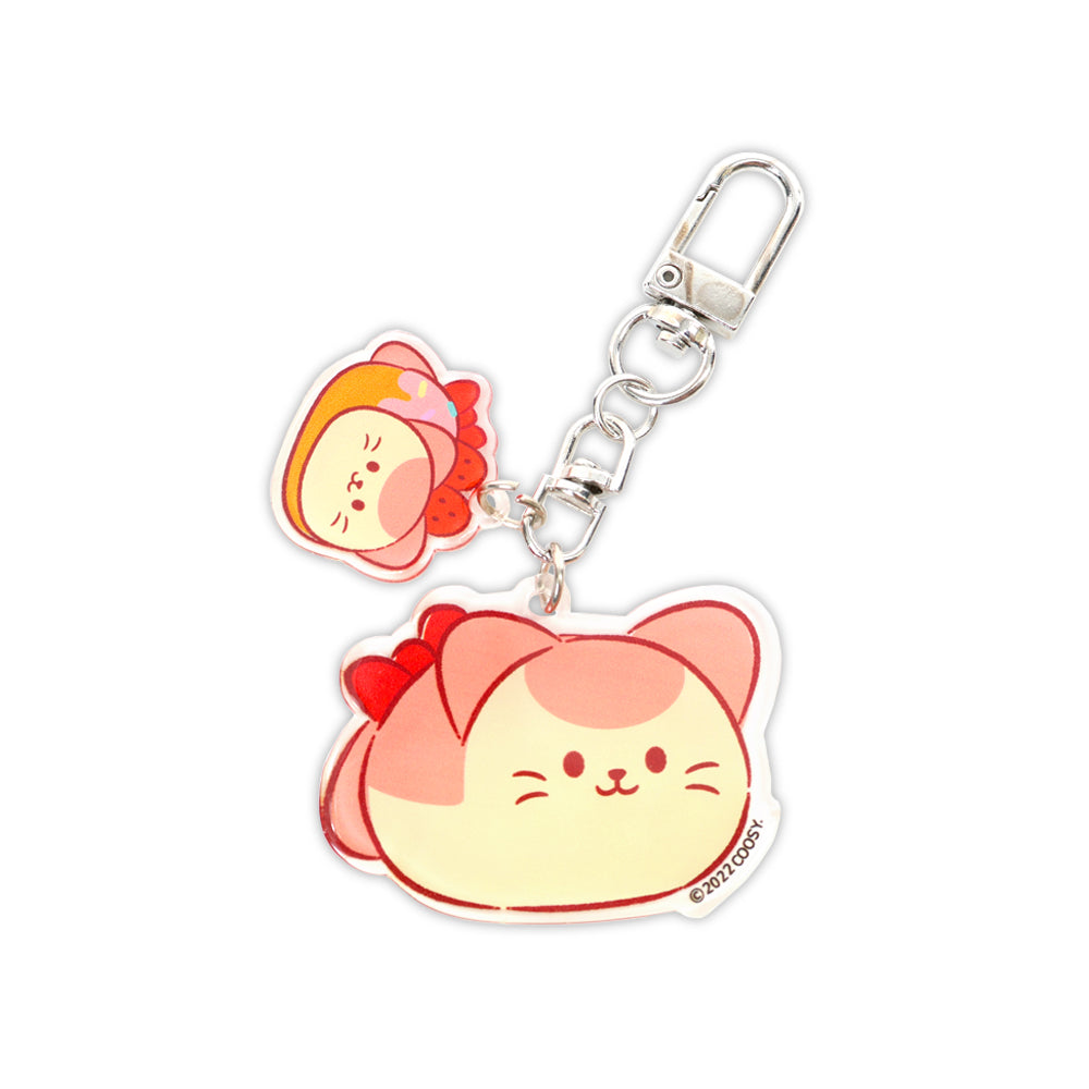 Kittiroll Acrylic Keyring : Classic