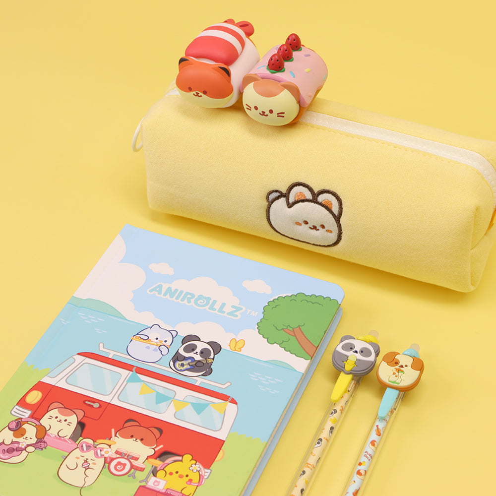 Kittiroll Simple Pencil Case