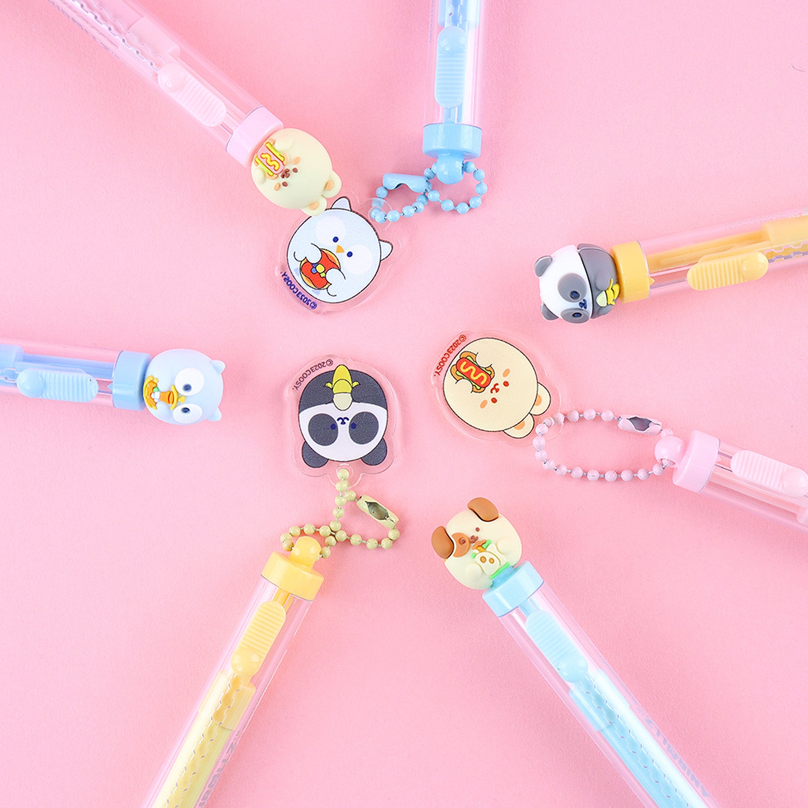 Bunniroll Slim Sliding Eraser Set