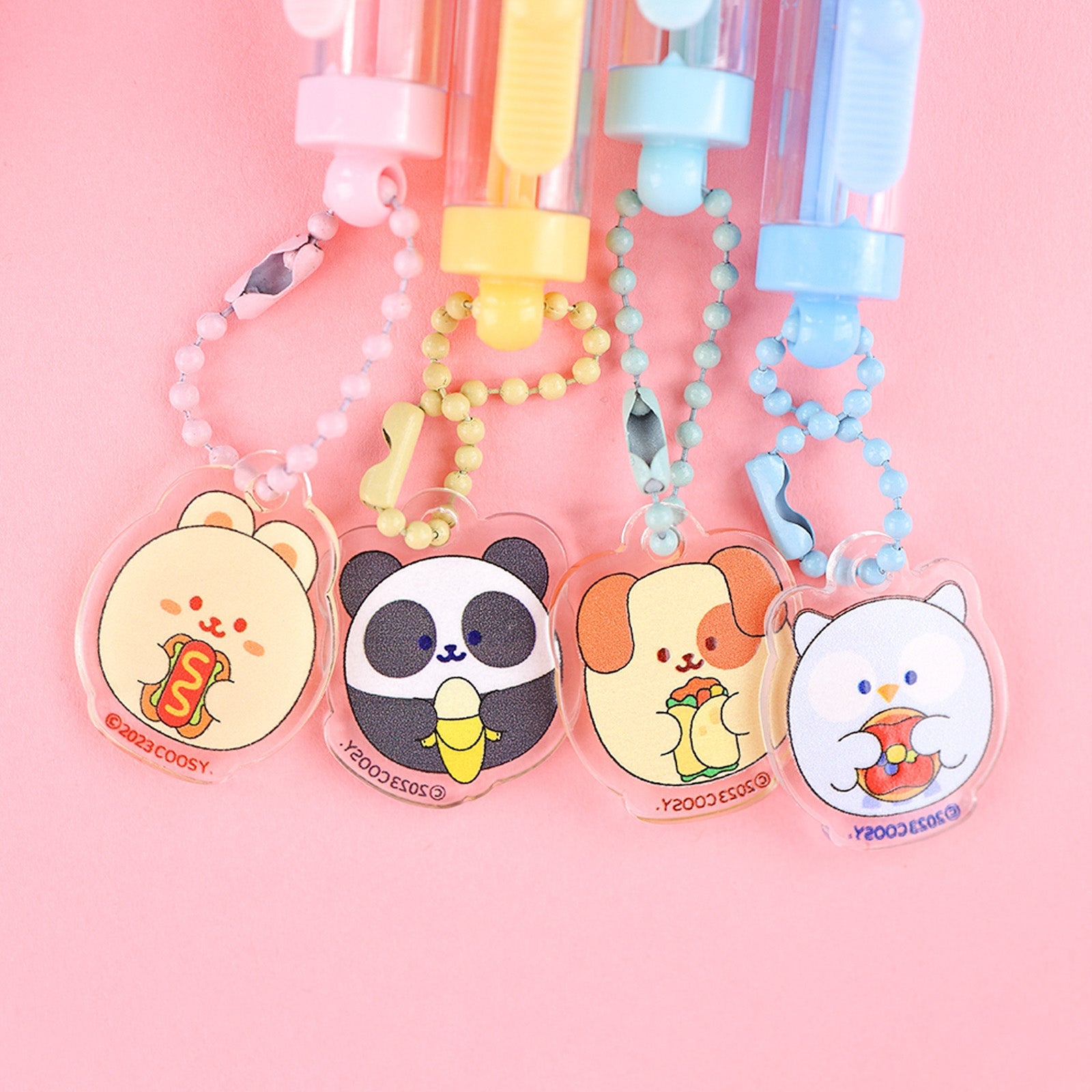 Owlyroll Slim Sliding Eraser Set