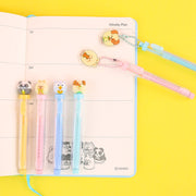 Puppiroll Slim Sliding Eraser Set