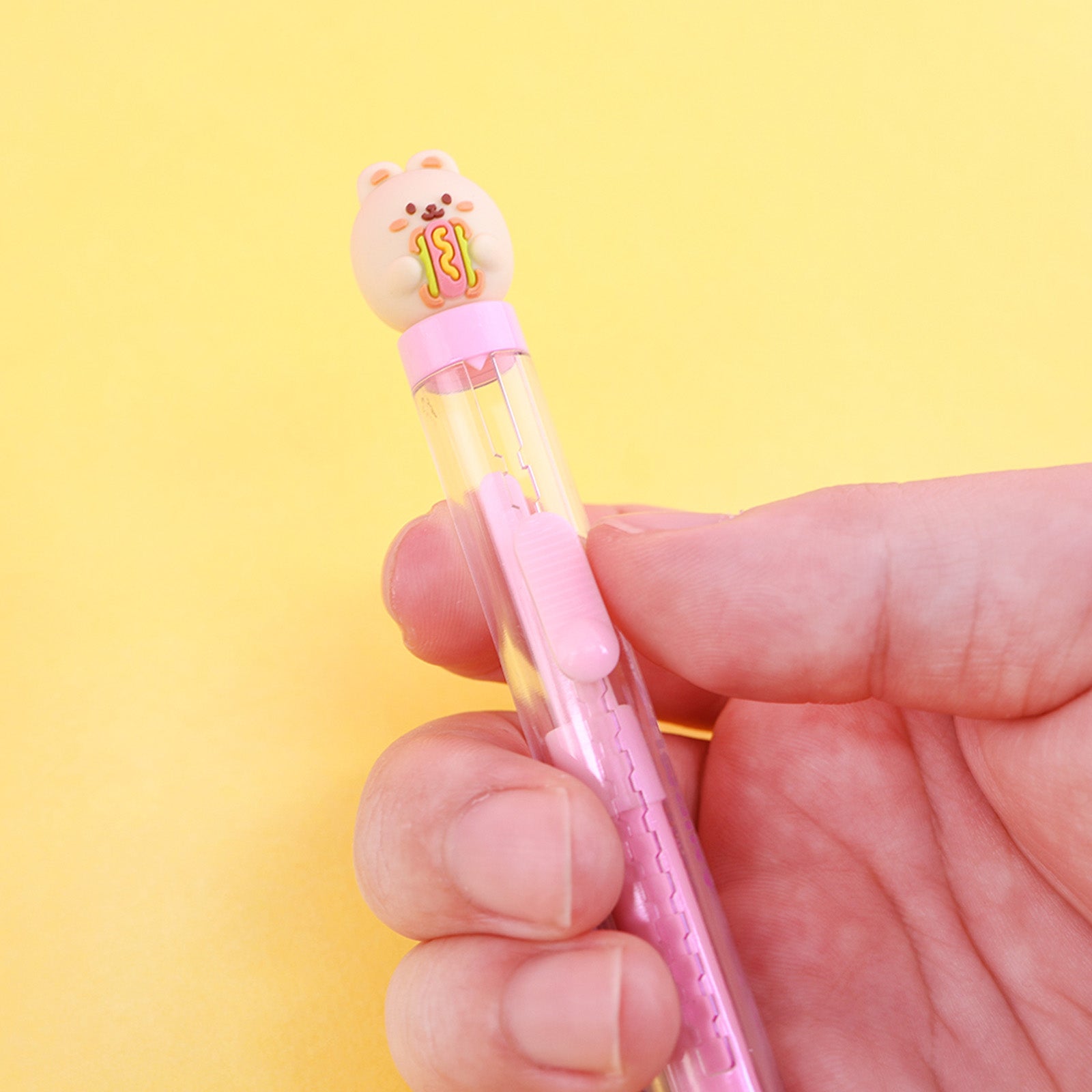 Puppiroll Slim Sliding Eraser Set