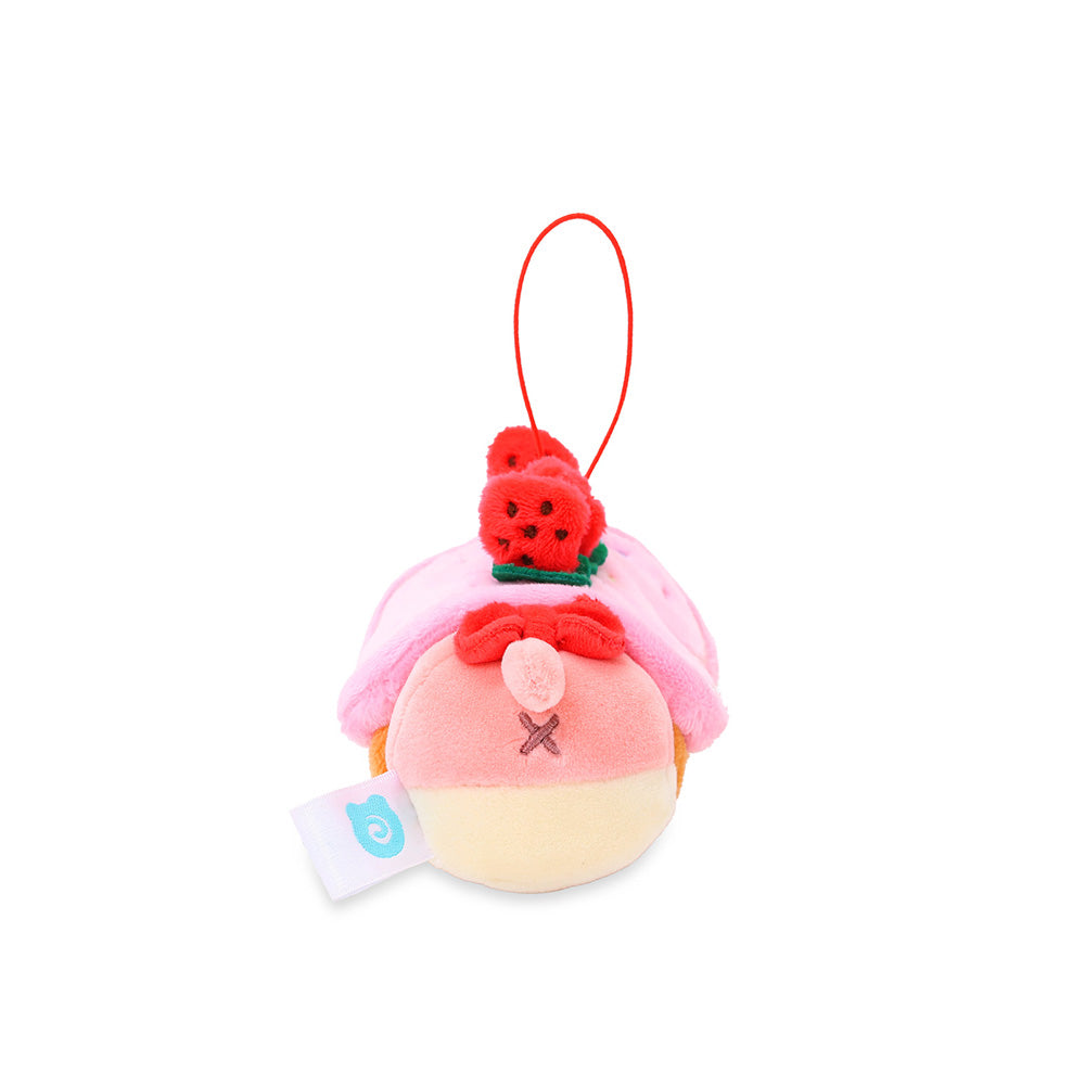 Rollcake Kittiroll Plush Keychain