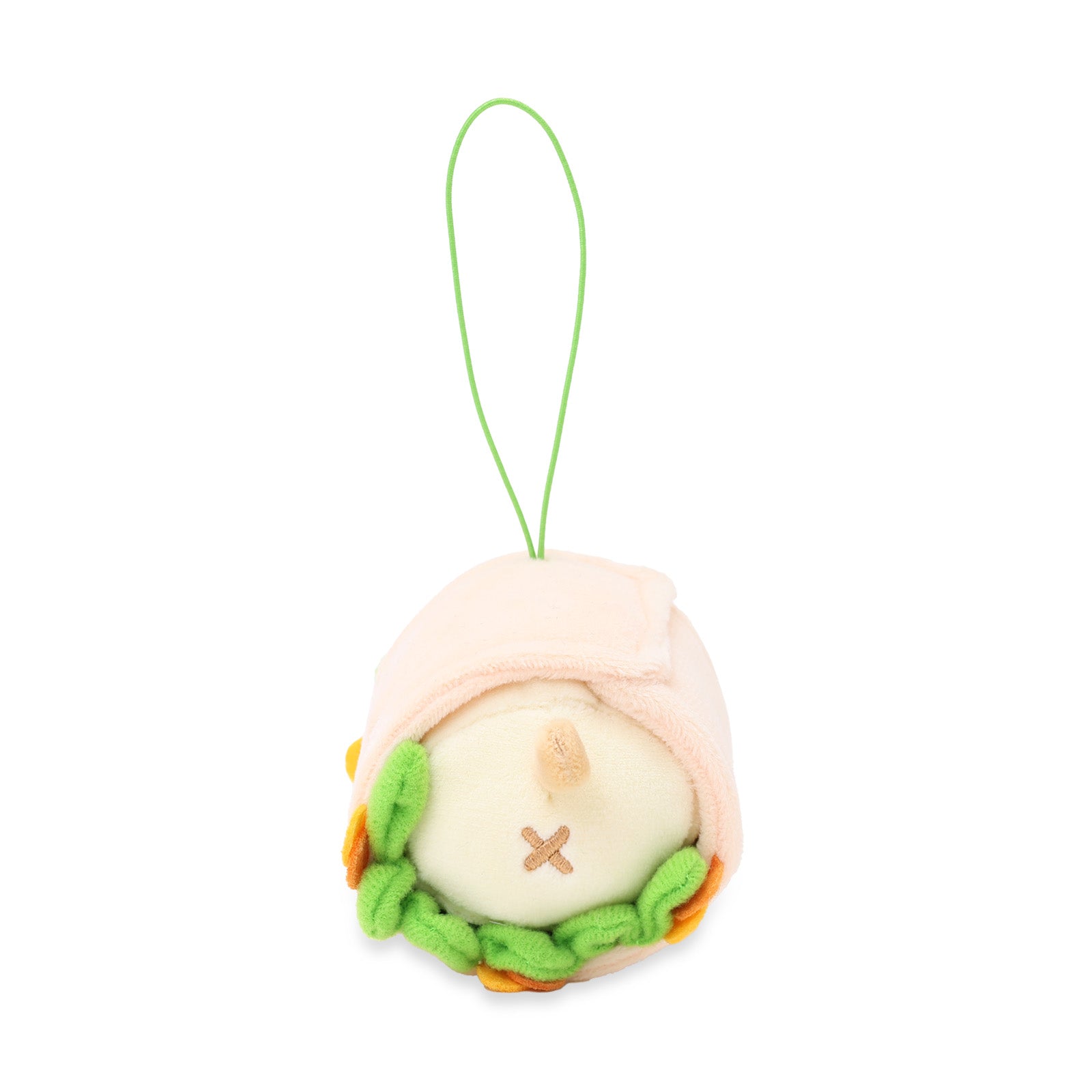 Burrito Puppiroll Plush Keychain