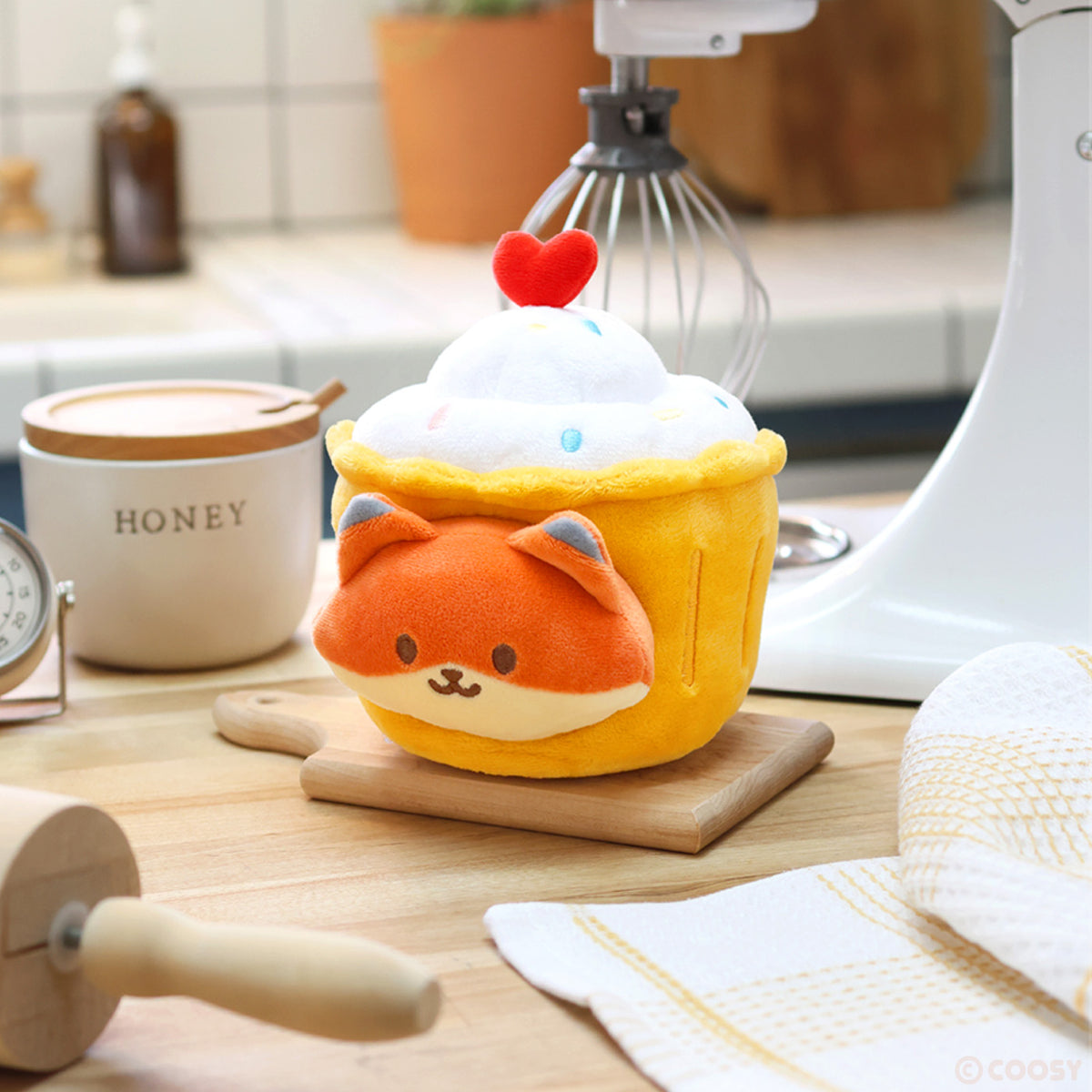 Cupcake Foxiroll Small Outfitz Plush
