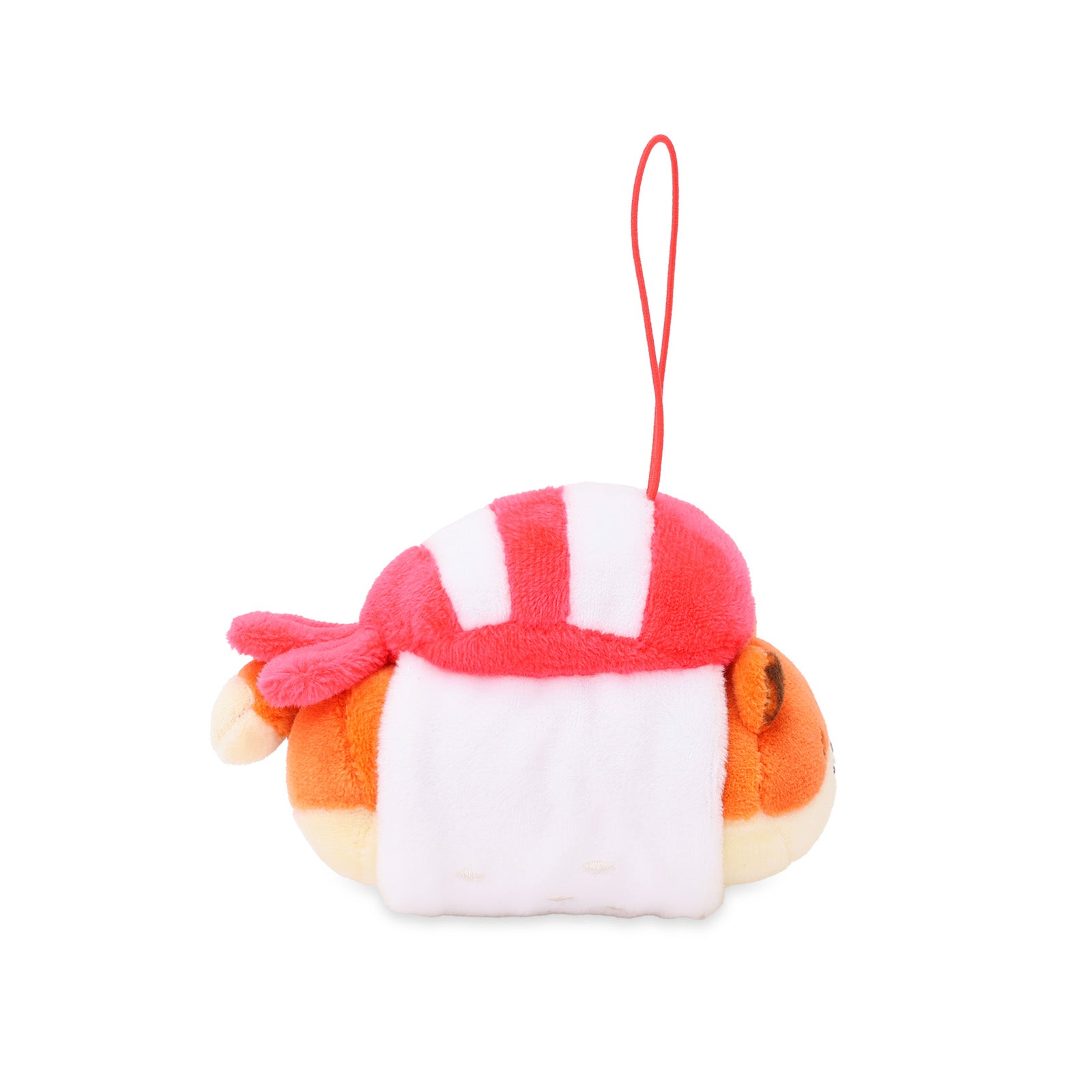 Shrimp Sushi Foxiroll Plush Keychain