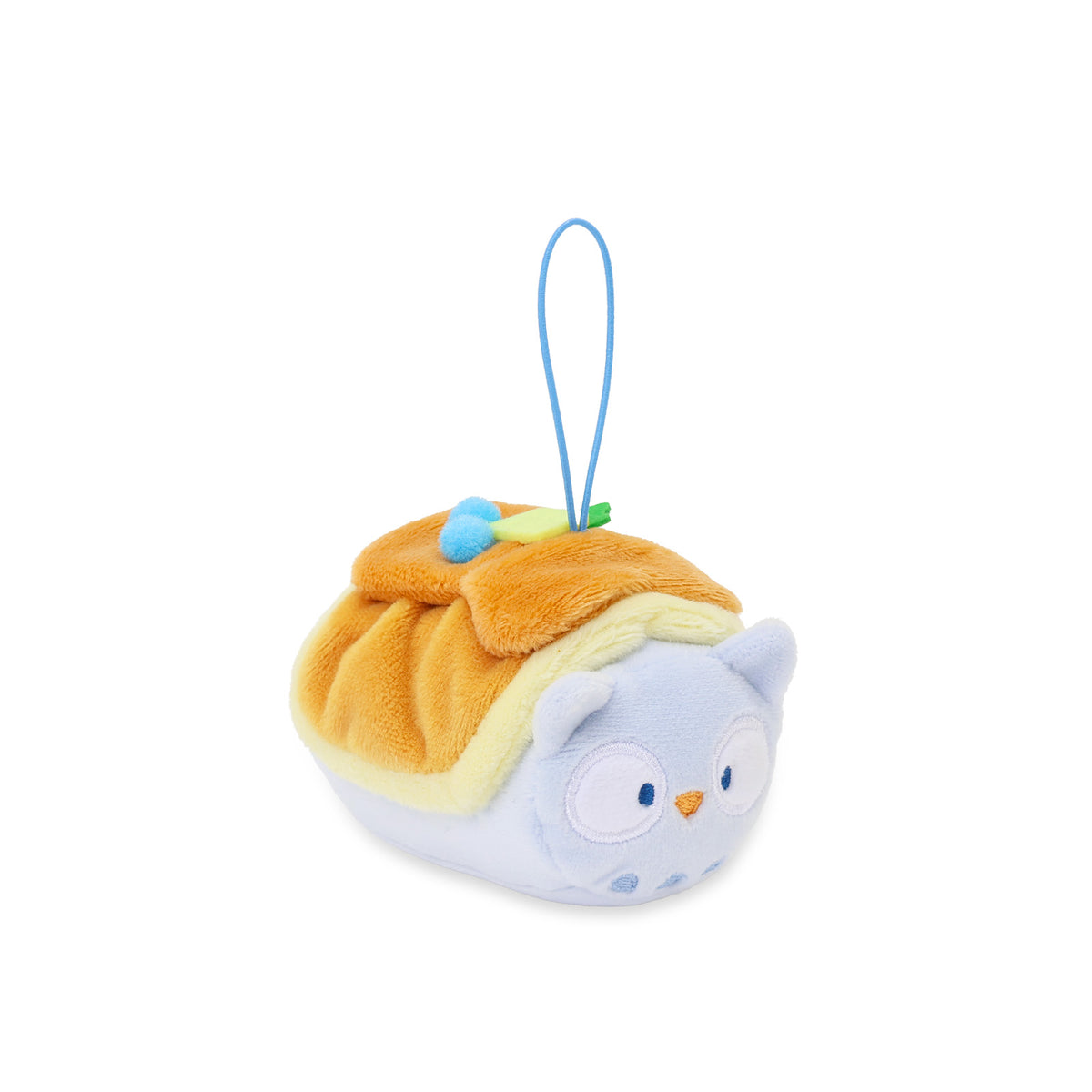 Pancake Owlyroll Plush Keychain