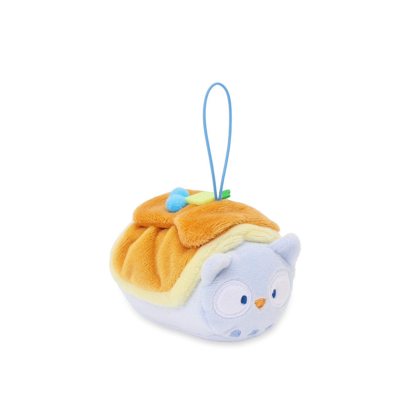 Pancake Owlyroll Plush Keychain