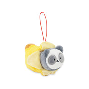 Banana Pandaroll Plush Keychain