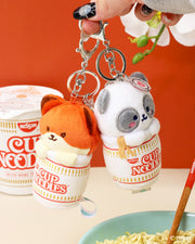Cup Noodles Foxiroll Plush Charm