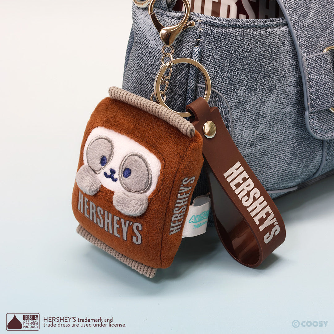Hershey's Milk Chocolate Pandaroll Plush Strap Charm