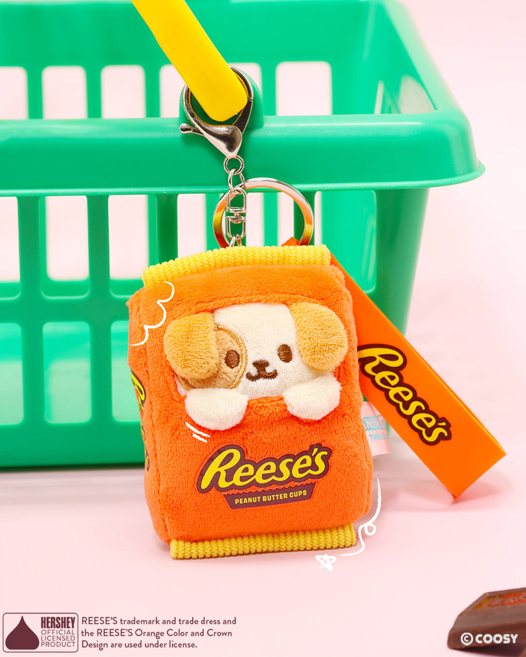 Reese's Puppiroll Plush Strap Charm