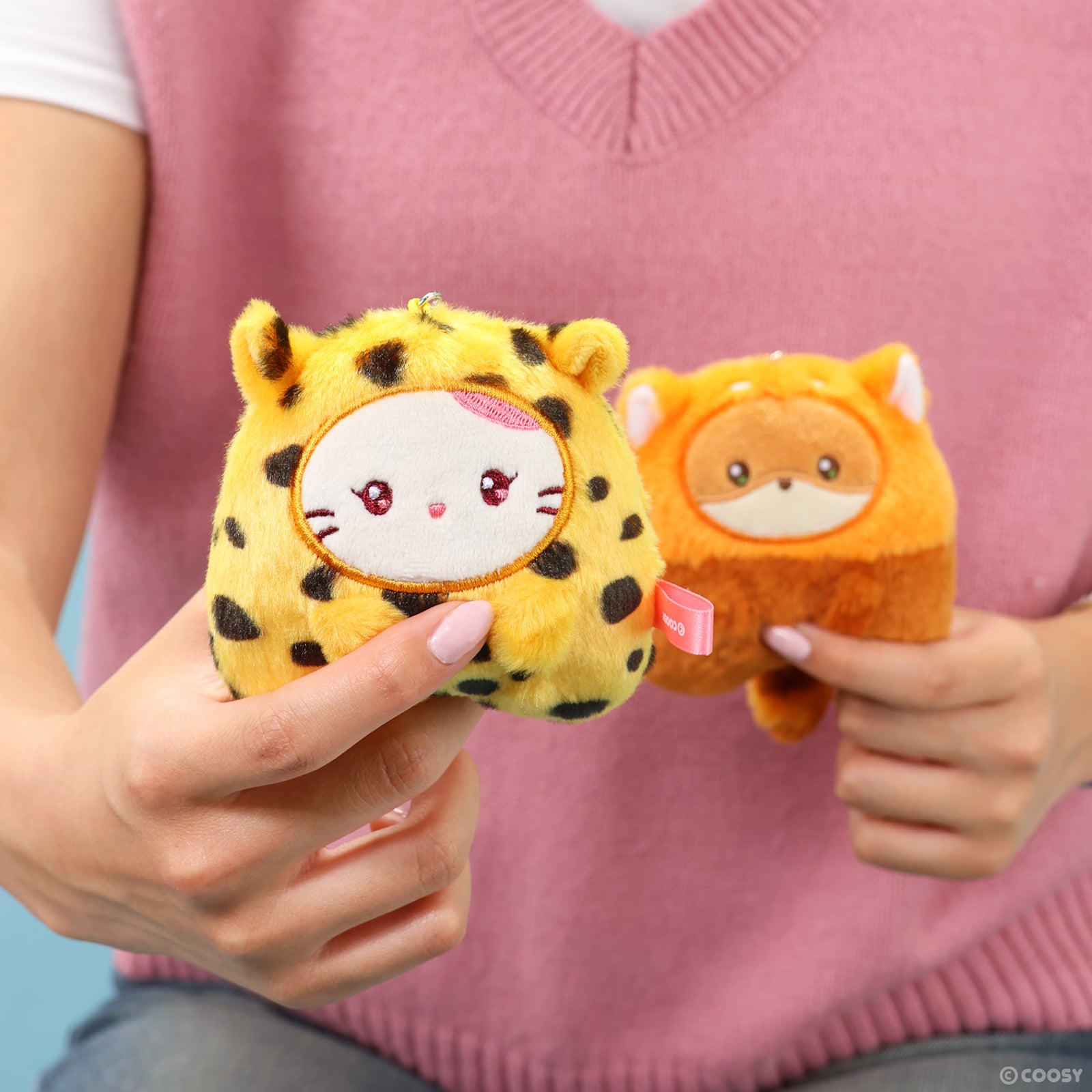 Miniz Leopard Kittiroll Plush Charm