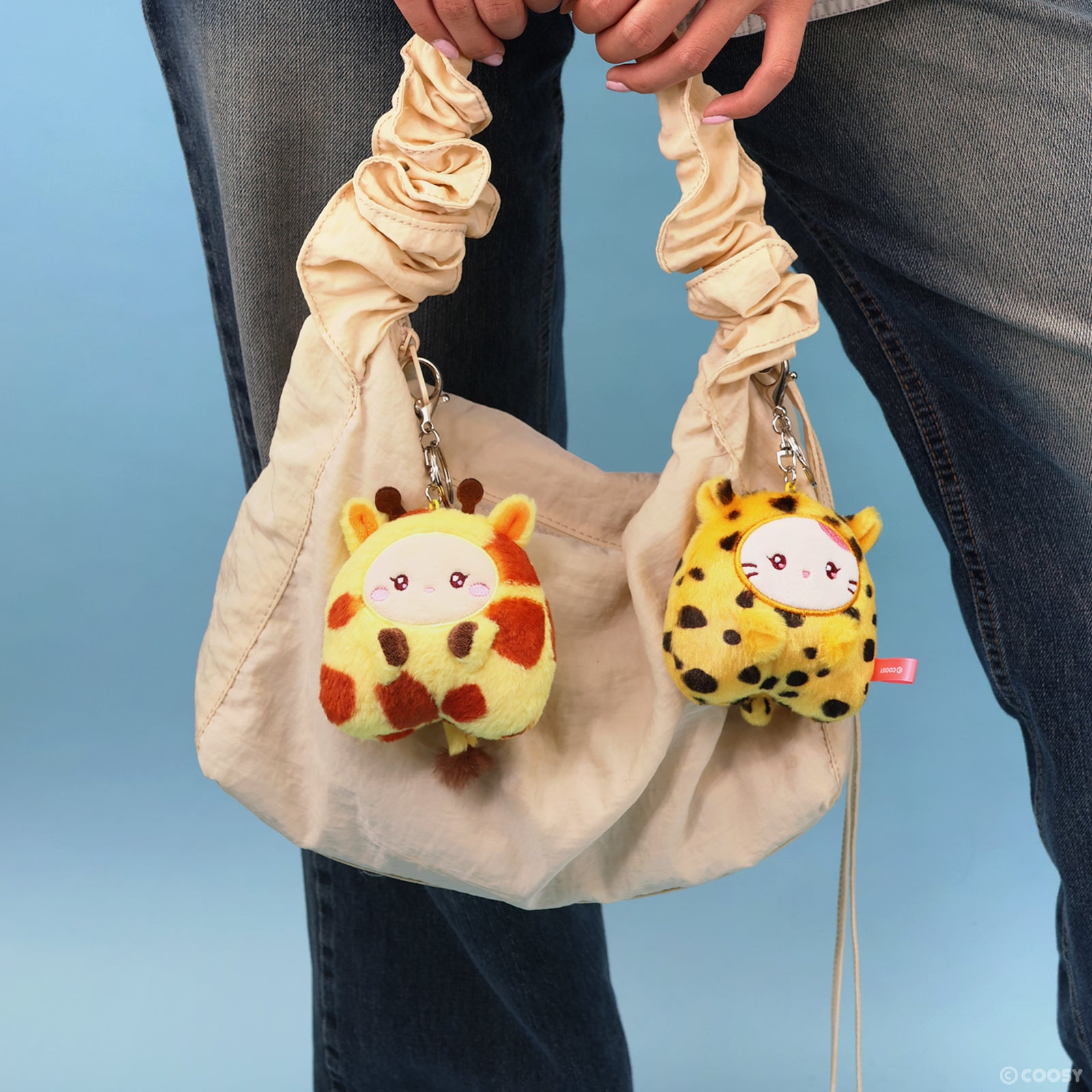 Miniz Leopard Kittiroll Plush Charm