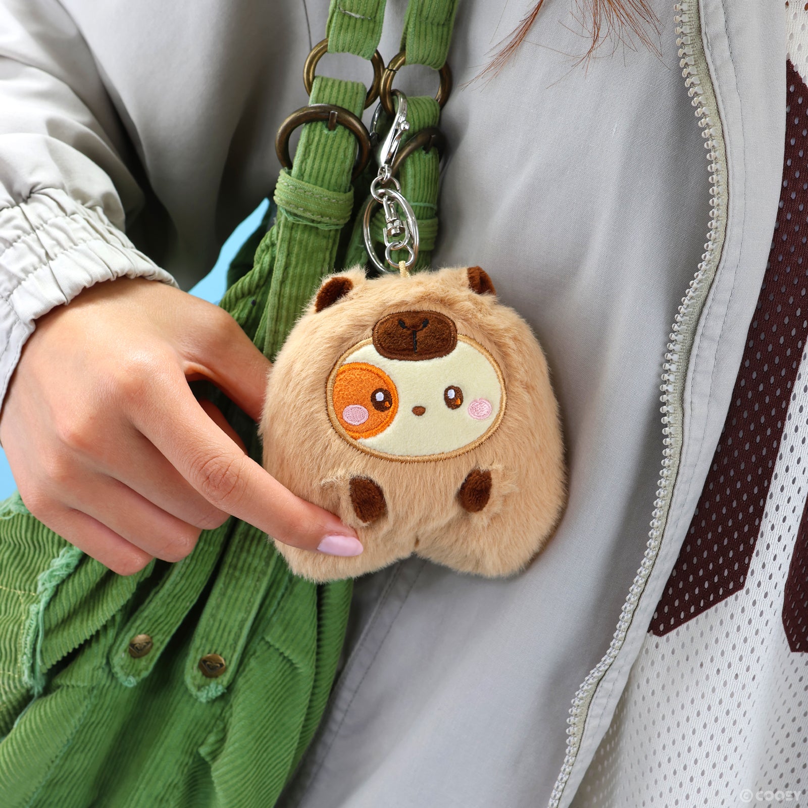 Miniz Capybara Puppiroll Plush Charm