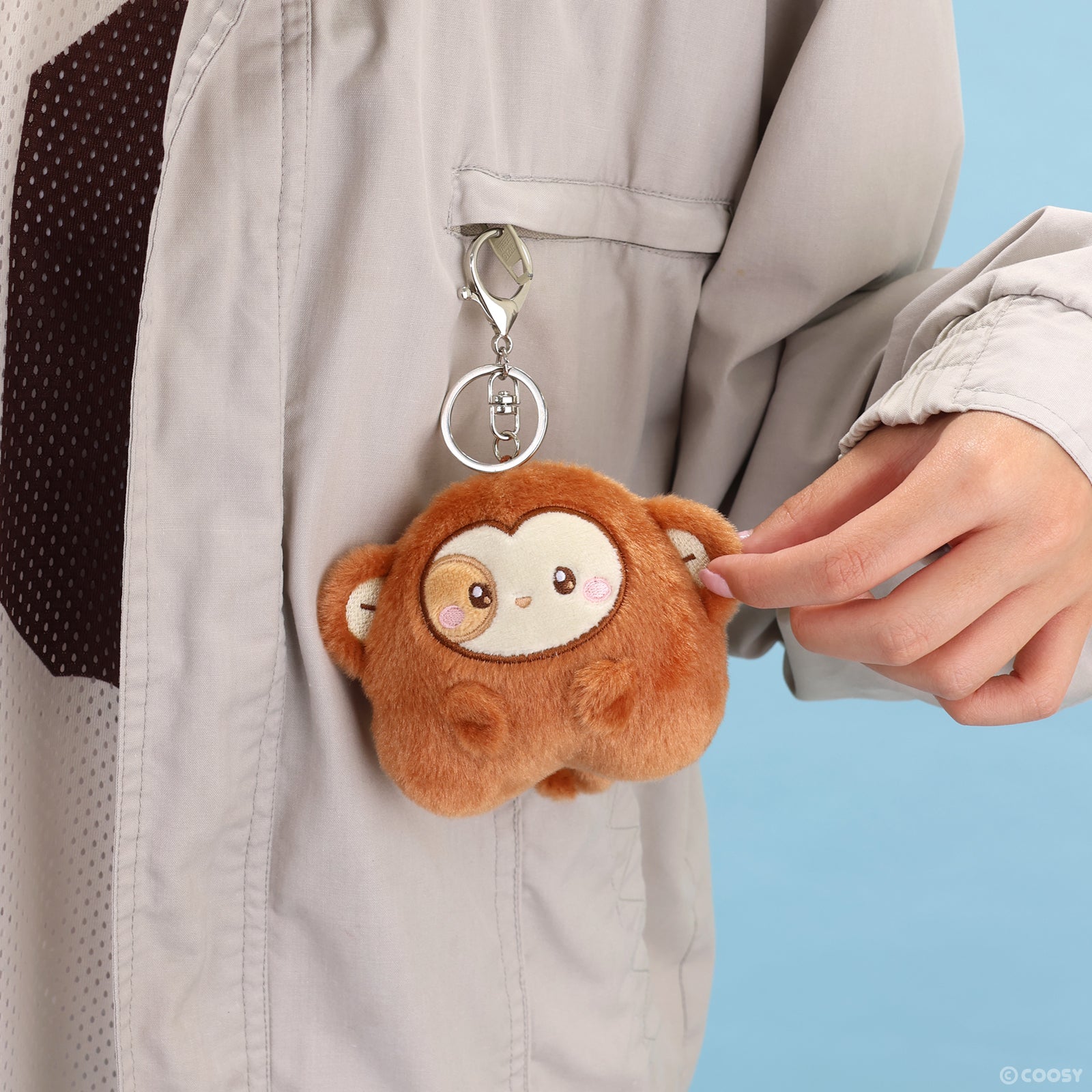 Miniz Monkey Puppiroll Plush Charm