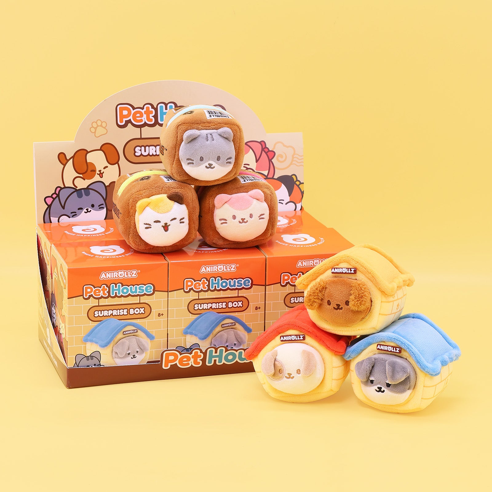 Pet House Surprise Plush Box
