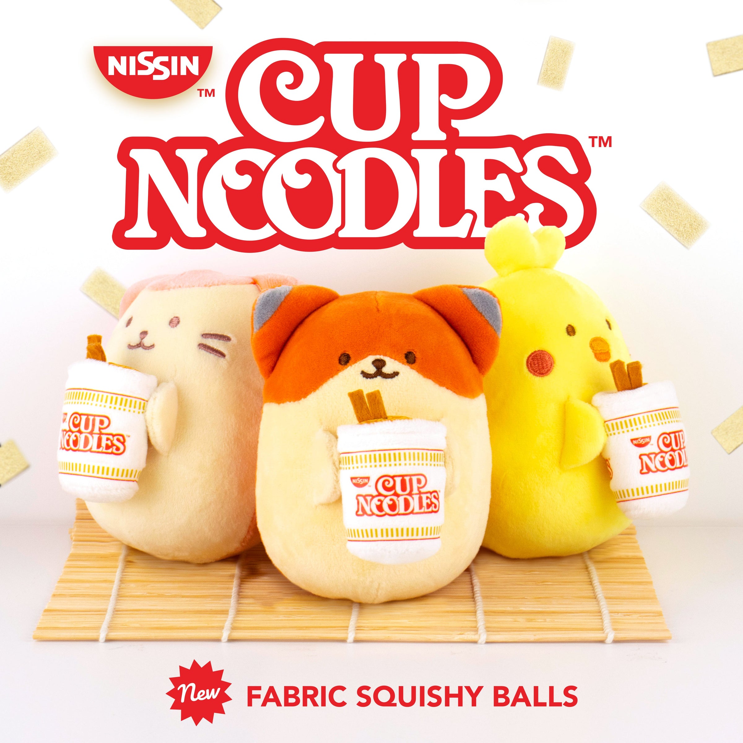 Anirollz x Cup Noodles Fabric Squishy Ball