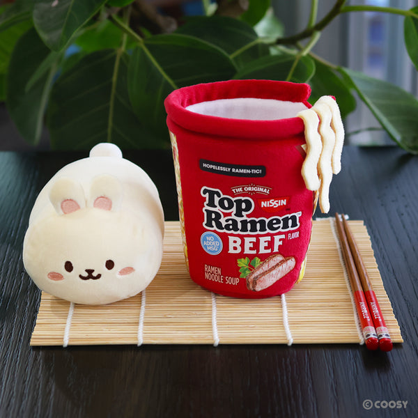 Top Ramen Cup Beef Flavor Bunniroll Small Outfitz Plush – Anirollz
