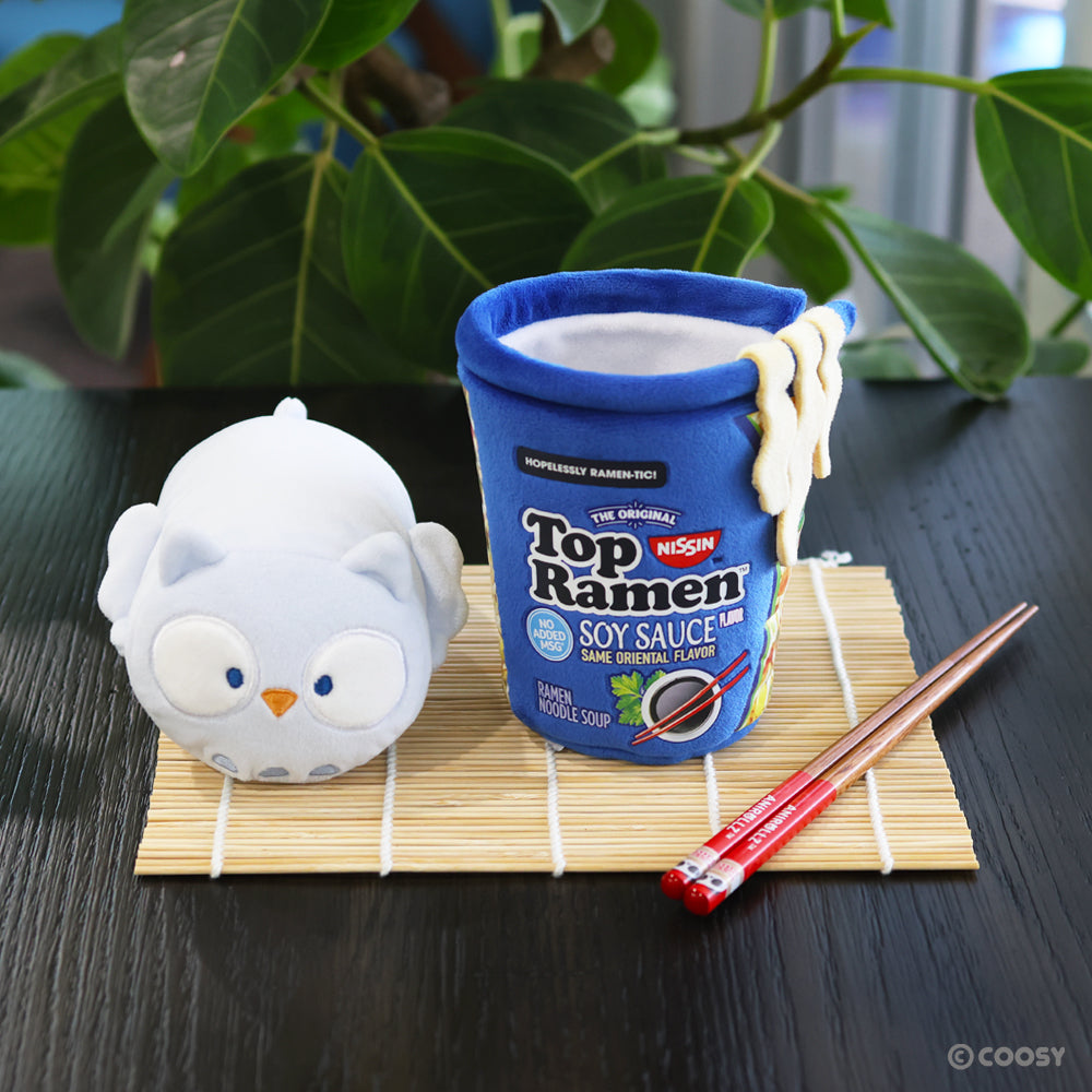 Top Ramen Cup Soy Sauce Flavor Owlyroll Small Outfitz Plush