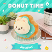 Mint Donut Bunniroll Small Outfitz Plush