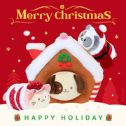 Gingerbread House Puppiroll Outfitz Plush
