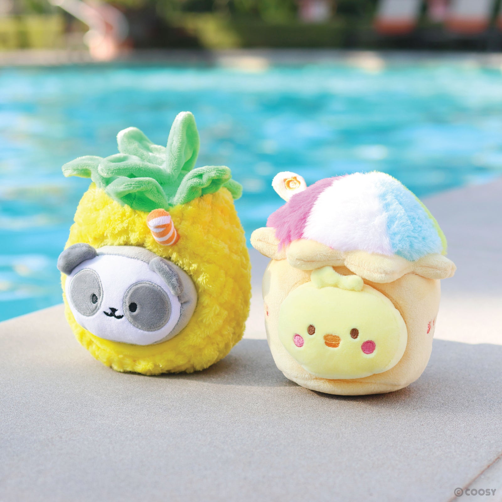 Shaved Ice Chickiroll Small Outfitz Plush