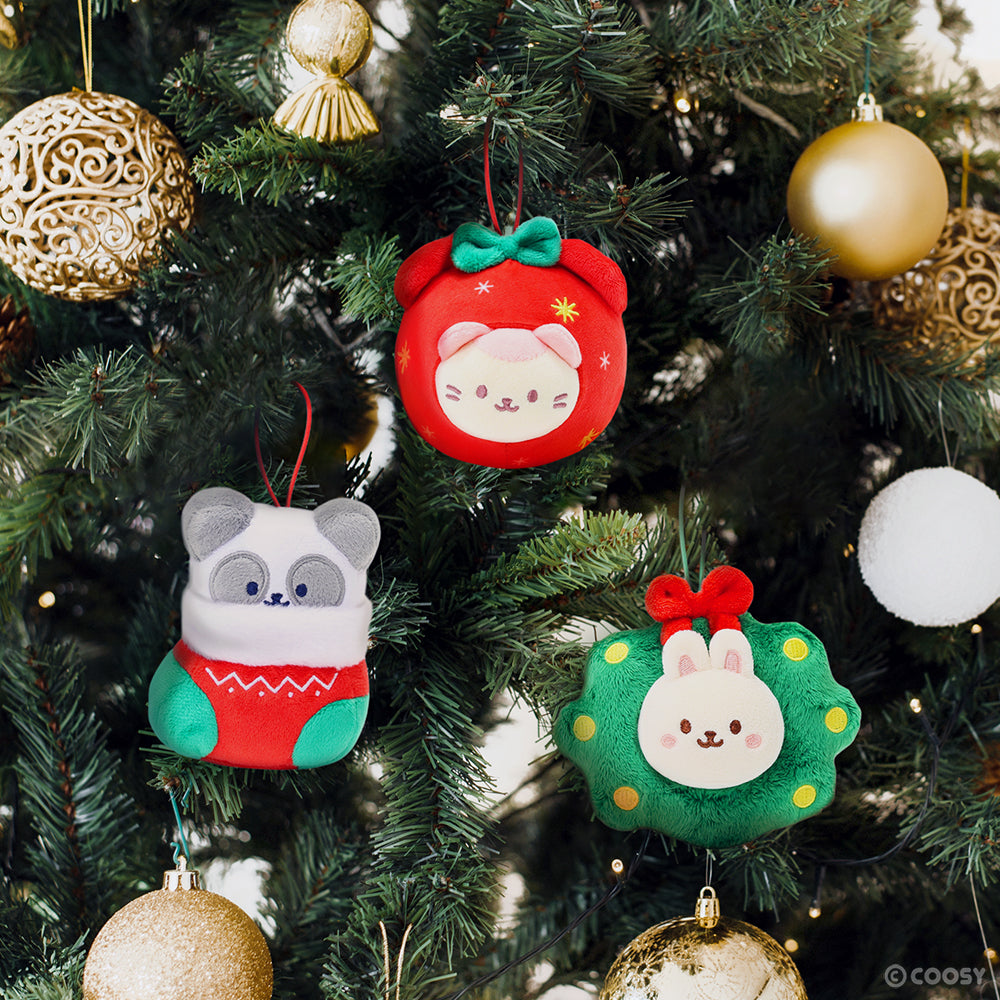 Christmas Ball Kittiroll Plush Ornament