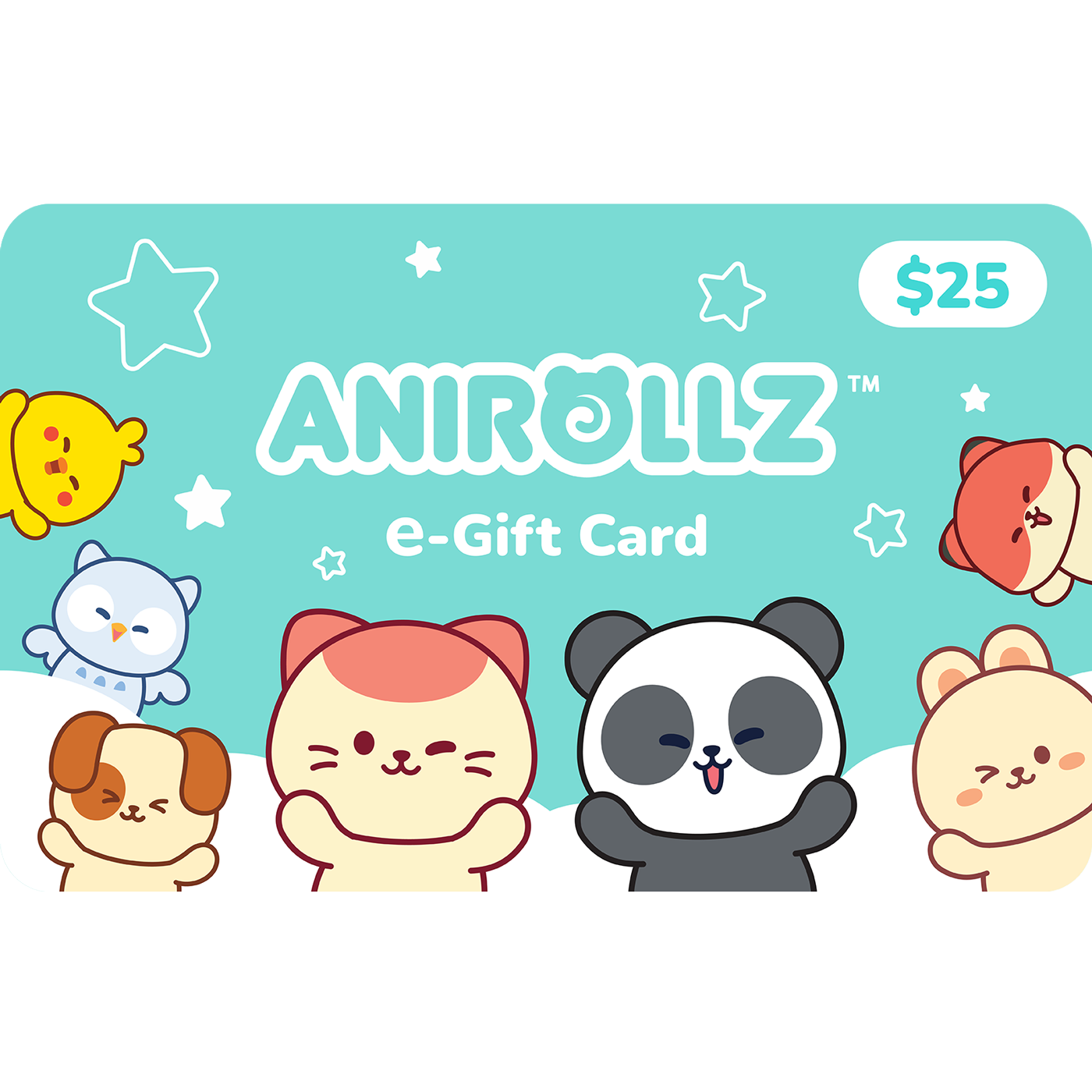 Anirollz e-Gift Card $25