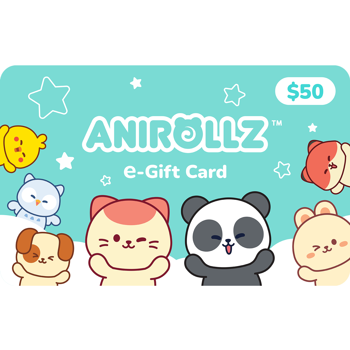 Anirollz e-Gift Card $50