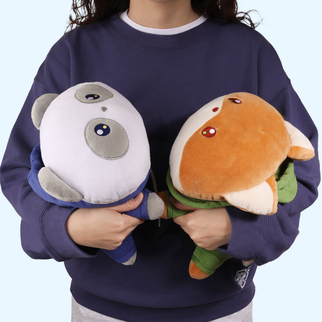 Miniz Medium Hoodie Kittiroll Plush Toy | Anirollz Official